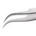 High Precision Tweezers, Style 7, Super Alloy Anti-Mag, Curved, Very Fine, 4.6"